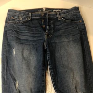 7 for all man king womens distress jeans